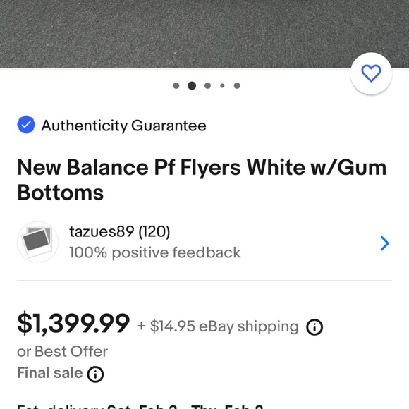 PF Flyers made by New Balane *ExtreamlyRare* main image 4